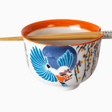 18oz Ramen Noodle Bowls with Chopsticks - 5 Styles
