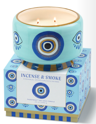 A Dopo "Eye" Candle - Incense & Smoke - 2 Sizes