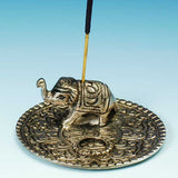 Elephant Plate Incense Cone Burner