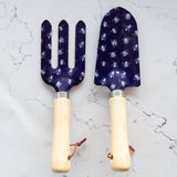 Garden Tool Set - Navy Sketch Bees