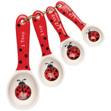 Ladybugs Measuring Spoons - Set of 4