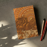 Sunset Sierra Soft Touch Classic Layflat Notebook
