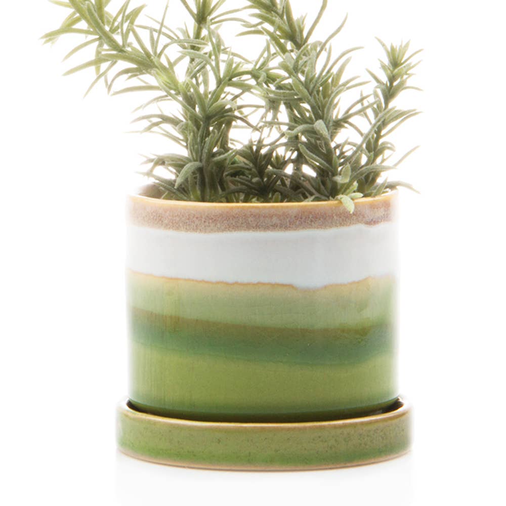 Minute Ceramic Planters - 8 Colors/4 Sizes