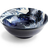 Kanagawa Great Wave Porcelain Ramen Bowl