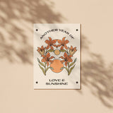Another Year of Love & Sunshine Card