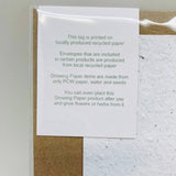 Growing Paper Greeting Card