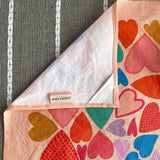 Hearts Tea Towel