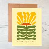 Sunflower Plantable Card