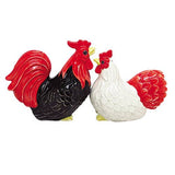 Rooster and Hen Salt and Pepper Shaker Set