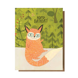 Happy Birthday Forest Ooko Greeting Card