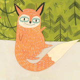 Happy Birthday Forest Ooko Greeting Card