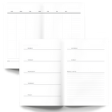 The Monarch Soft Touch Classic Layflat Notebook
