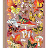 Autumn Flutter Birthday Card