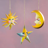 Glitterville Celestial Ornaments - 3 Styles