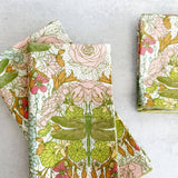 Dragonfly Garden Cloth Napkins, set of four