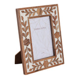 4 x 6 Wooden Petals Photo Frame