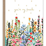 You're My Favorite Birthday Card