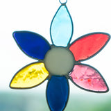 Multi Colour Flower Suncatcher - 3 Colors