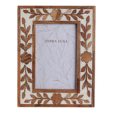4 x 6 Wooden Petals Photo Frame