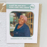 Growing Paper Greeting Card