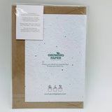 Growing Paper Greeting Card