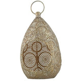 Kenza Gold Metal Lantern