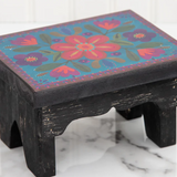 Folk Floral Wooden Riser - 3 Sizes