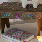Folk Floral Wooden Riser - 3 Sizes