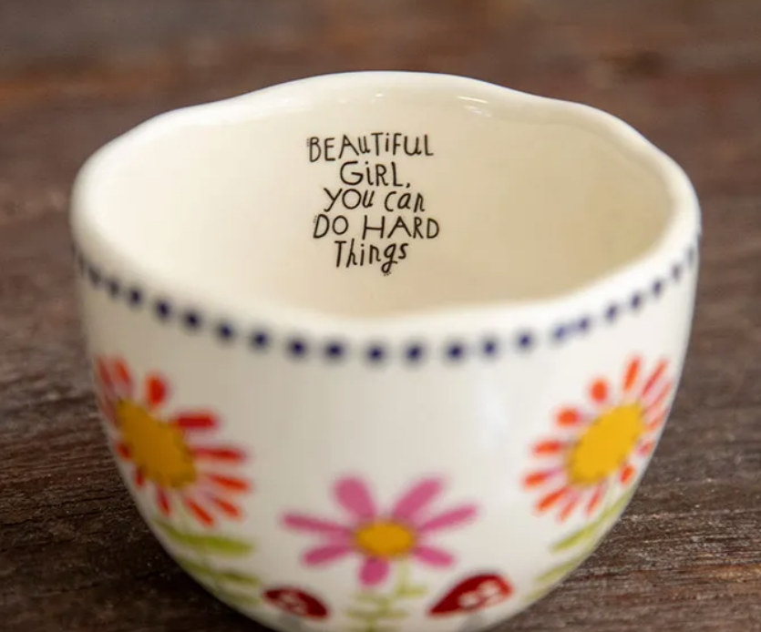 "Beautiful Girl, You Can Do Hard Things" Secret Message Candles