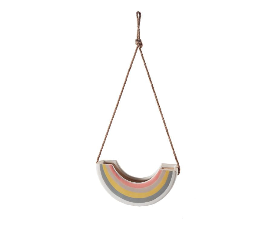 Rainbow Hanging Planter - 2 Sizes