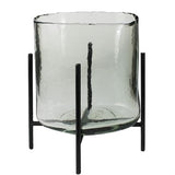 Suez Glass Hurricane with Stand