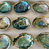 Abalone Shell Smudge Bowls with Stand