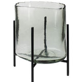 Suez Glass Hurricane with Stand