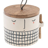 Expression Canisters with Lid & Spoon - 3 Styles