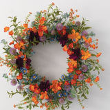 Dahlia Mix Wreath