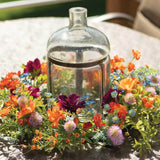 Dahlia Mix Wreath