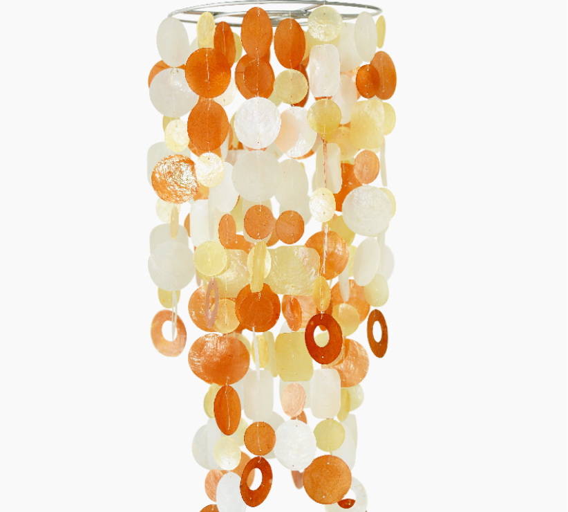 Spice Chandelier Capiz Chime - 3 Sizes