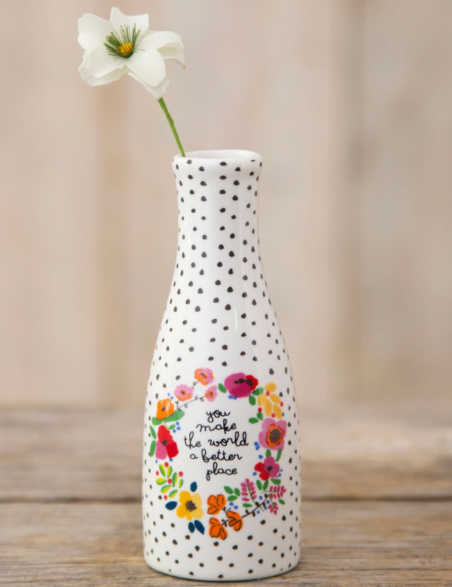 Artisan Heart Bud Vase - 4 Styles