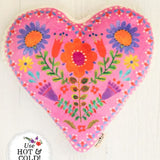 Sherpa Heart Heating Pad