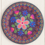 Folk Flower Wood Platter - 6 Styles