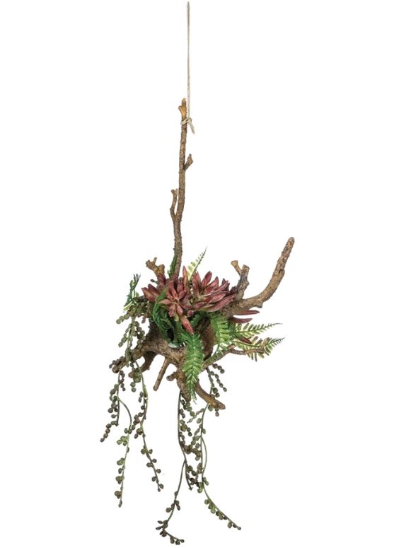 Faux Hanging Succulents - 3 Styles