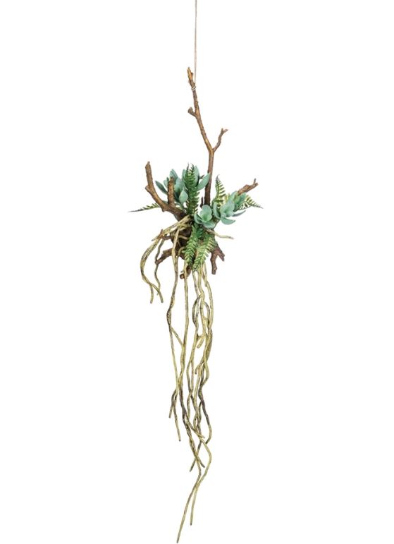 Faux Hanging Succulents - 3 Styles