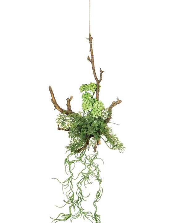 Faux Hanging Succulents - 3 Styles