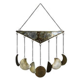 Luna Brass & Glass Wall Hanging