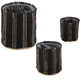 Naya Hand Woven Baskets - 3 Sizes/2 Colors