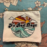 Good Vibes Canvas Coin Purse - 6 Styles