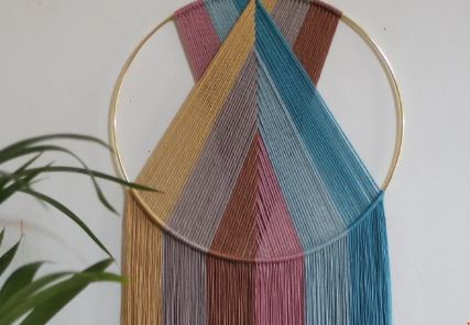 Yarn Wall Hanging - 10 Colors