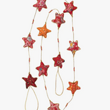 Embroidered Star Garland - 2 Colors
