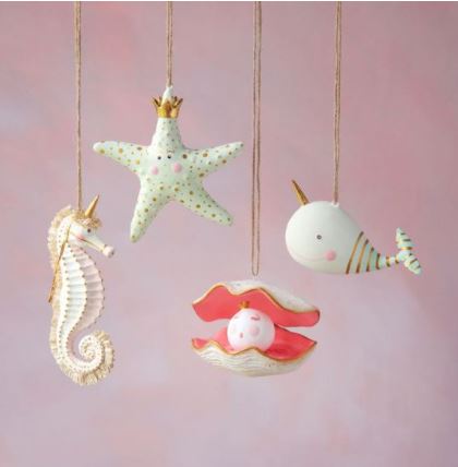 Sea Animal Ornaments - 4 Styles