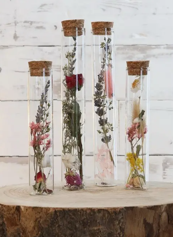 Dried Flower Vial - 4 Sizes